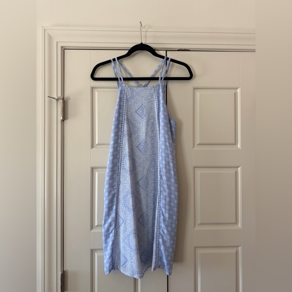 Francesca’s Blue Rain Periwinkle Sundress